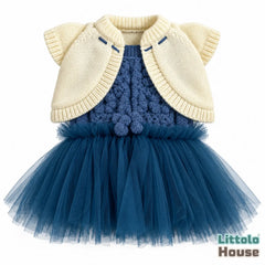 Baby Girl Little Duchess Costume Set Outfit O269 | NB | Blue