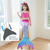Mermaid Costume O224 | 5Y | Pink Blue Shades
