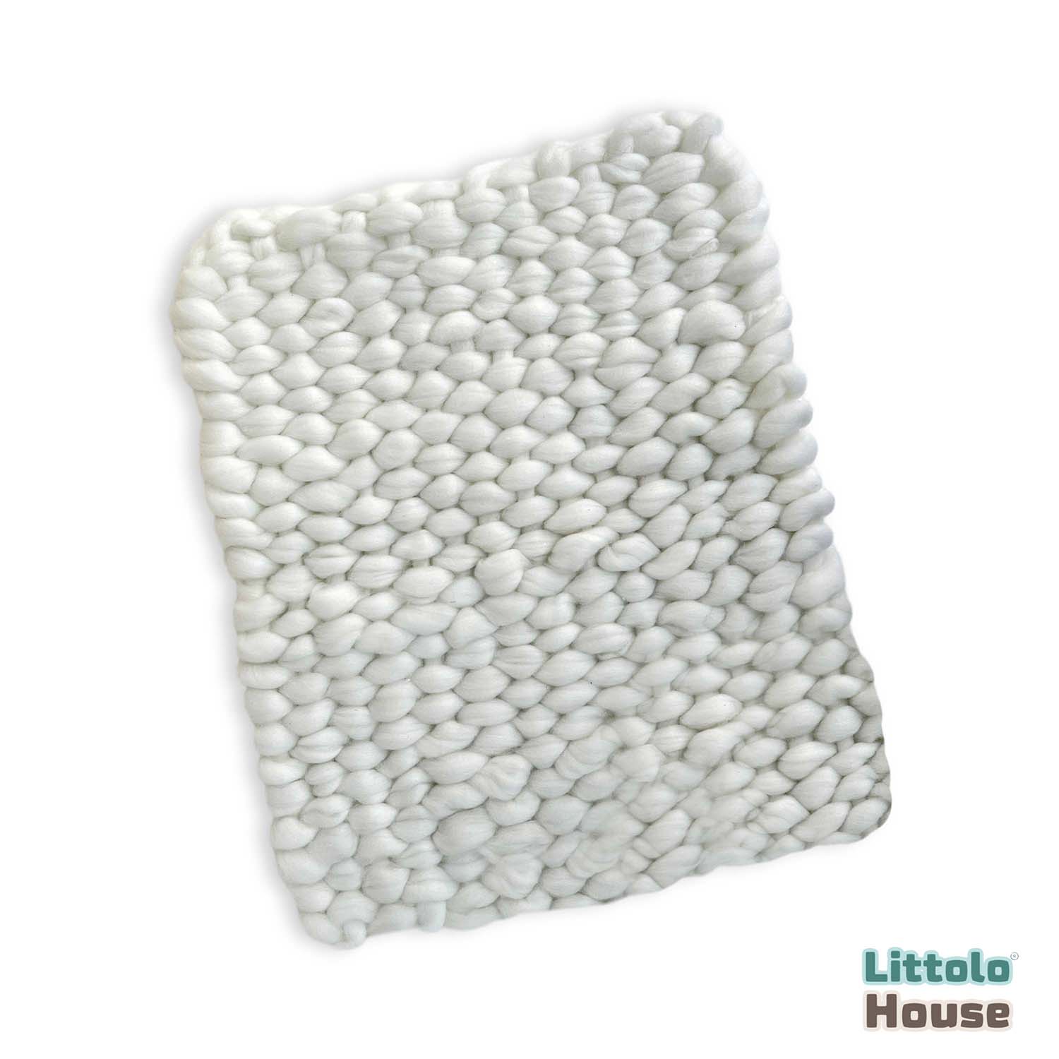 Wool Spun Chunky Layer L039 | White