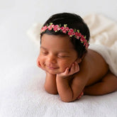 Moonlight Meadow Headband H119 | Coral