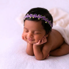 Moonlight Meadow Headband H119 | Grape Purple