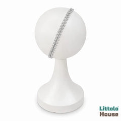 Delicate Lace Headband H120 | Silver