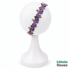 Moonlight Meadow Headband H119 | Grape Purple