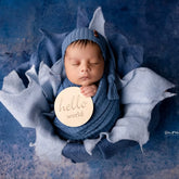 Ababa Props Merino Silk Felted Layers Felt Layer L024 | Steel Blue