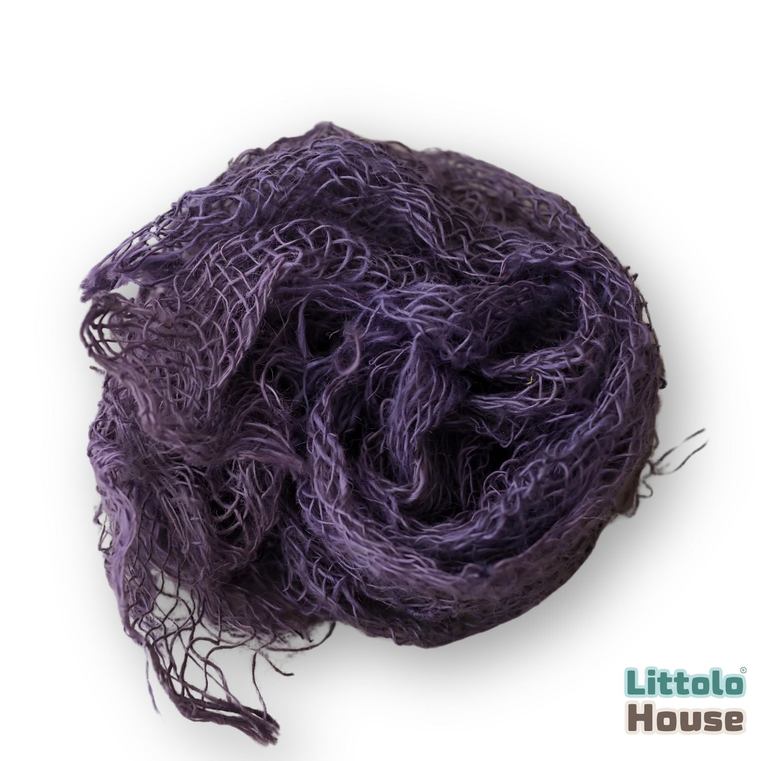 Chunky Burlap Layer | Grape