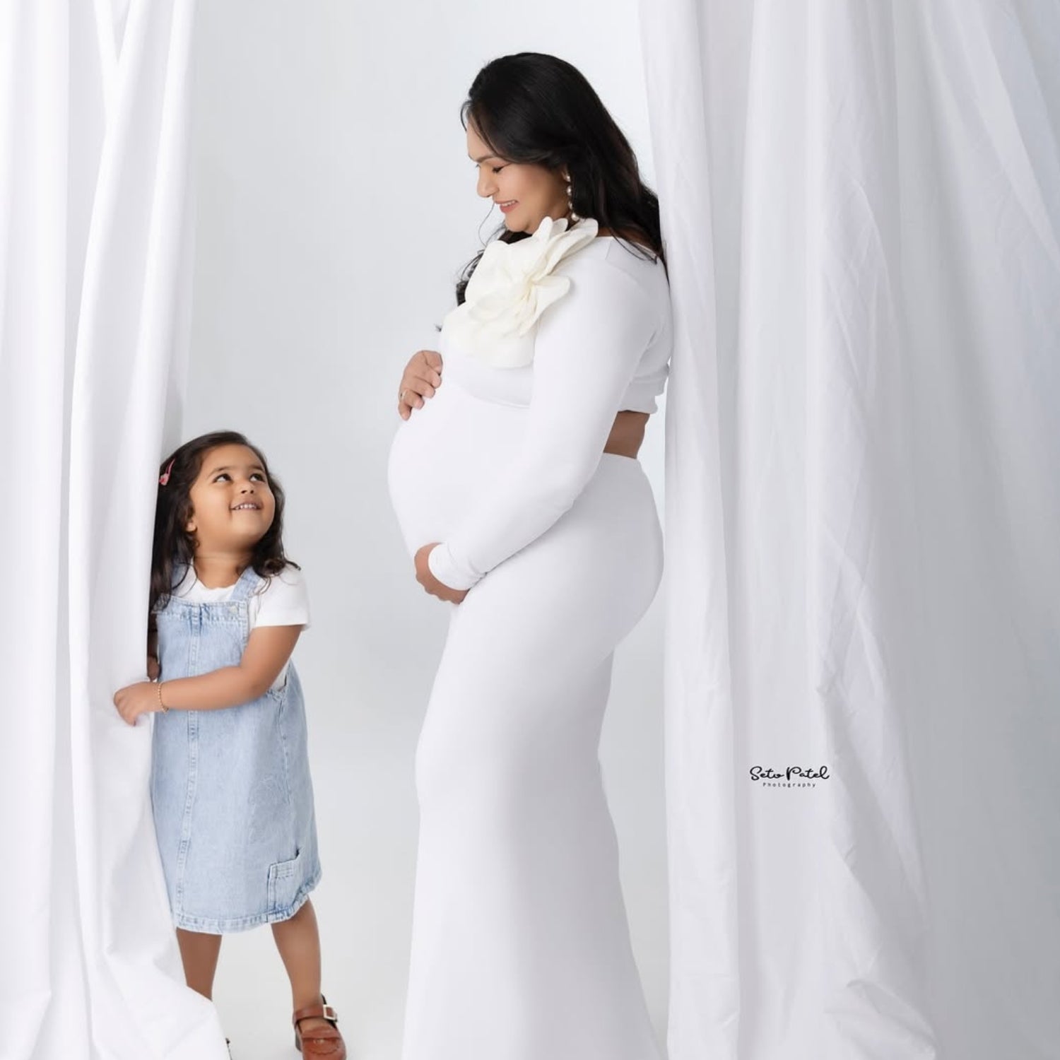 White Solid Color 3x6 Meter Cotton Cloth Backdrop