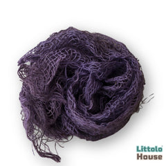 Chunky Burlap Layer | Grape
