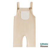Baby Ribbed Romper O228 | 2M | Cream