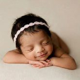 Whispering Vines Headband H118 | Baby Pink