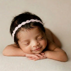 Whispering Vines Headband H118 | Baby Pink