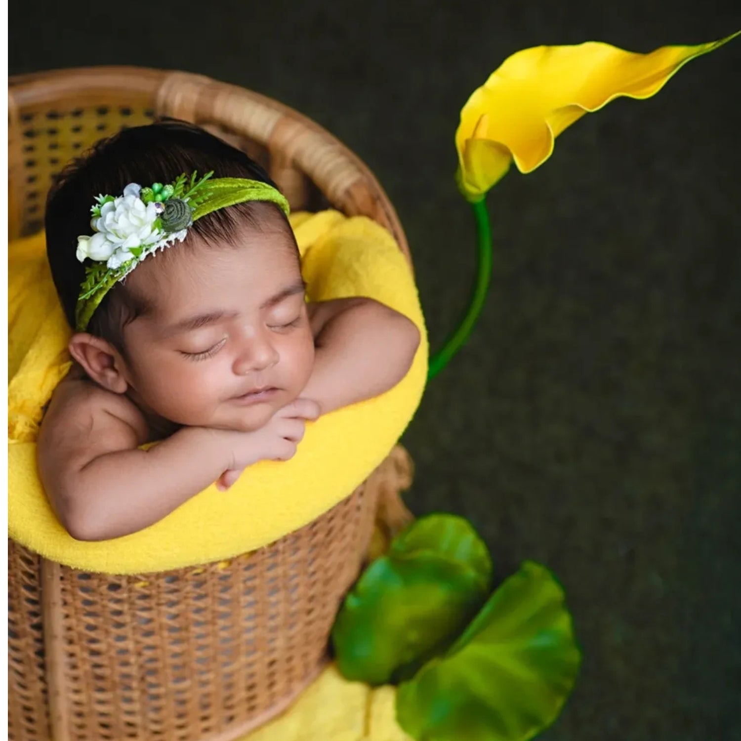 Artificial Calla Lily Flower Stick F097 | Pack of 2 | Yellow
