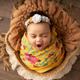 Woolen Square Chunky Layer | Brown