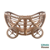 Cane Trolley Cart | Newborn | Cane | Natural Wood