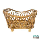 Rustic Cane Crib | Cane | Newborn | Natural Finish