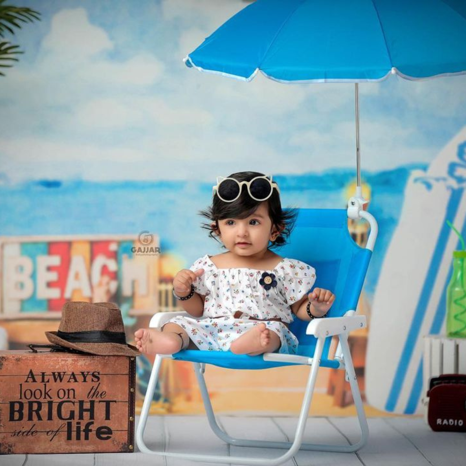 Beach Lounge Chair | Blue