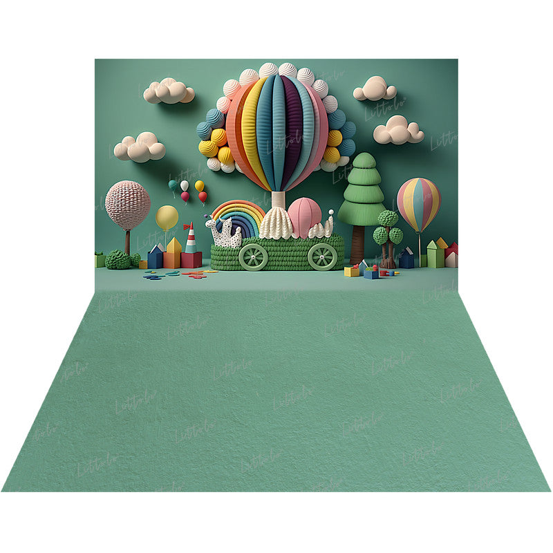 LB1539 Whimsical Paper Art Duodrop (2 Pcs)