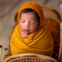 Wool Knit Premium Wrap | Fire