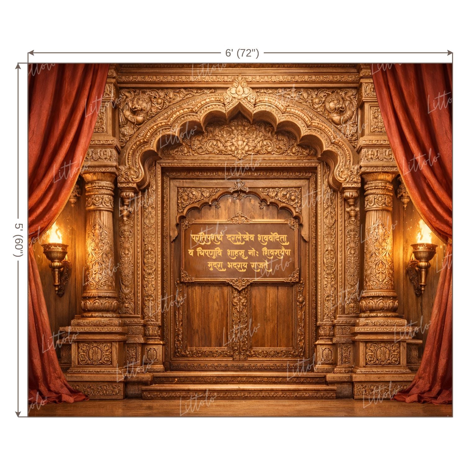 LB1569 Chhatrapati Shivaji Maharaj Backdrop