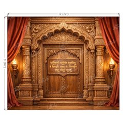 LB1569 Chhatrapati Shivaji Maharaj Backdrop