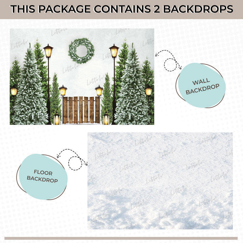 LB1537 Winter Gate Duodrop (2 Pcs)