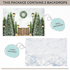 LB1537 Winter Gate Duodrop (2 Pcs)