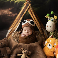 Waffle Premium Wrap | Brown