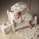 Baby Parasol Lace Umbrella Miniature N17 | 1Y | White