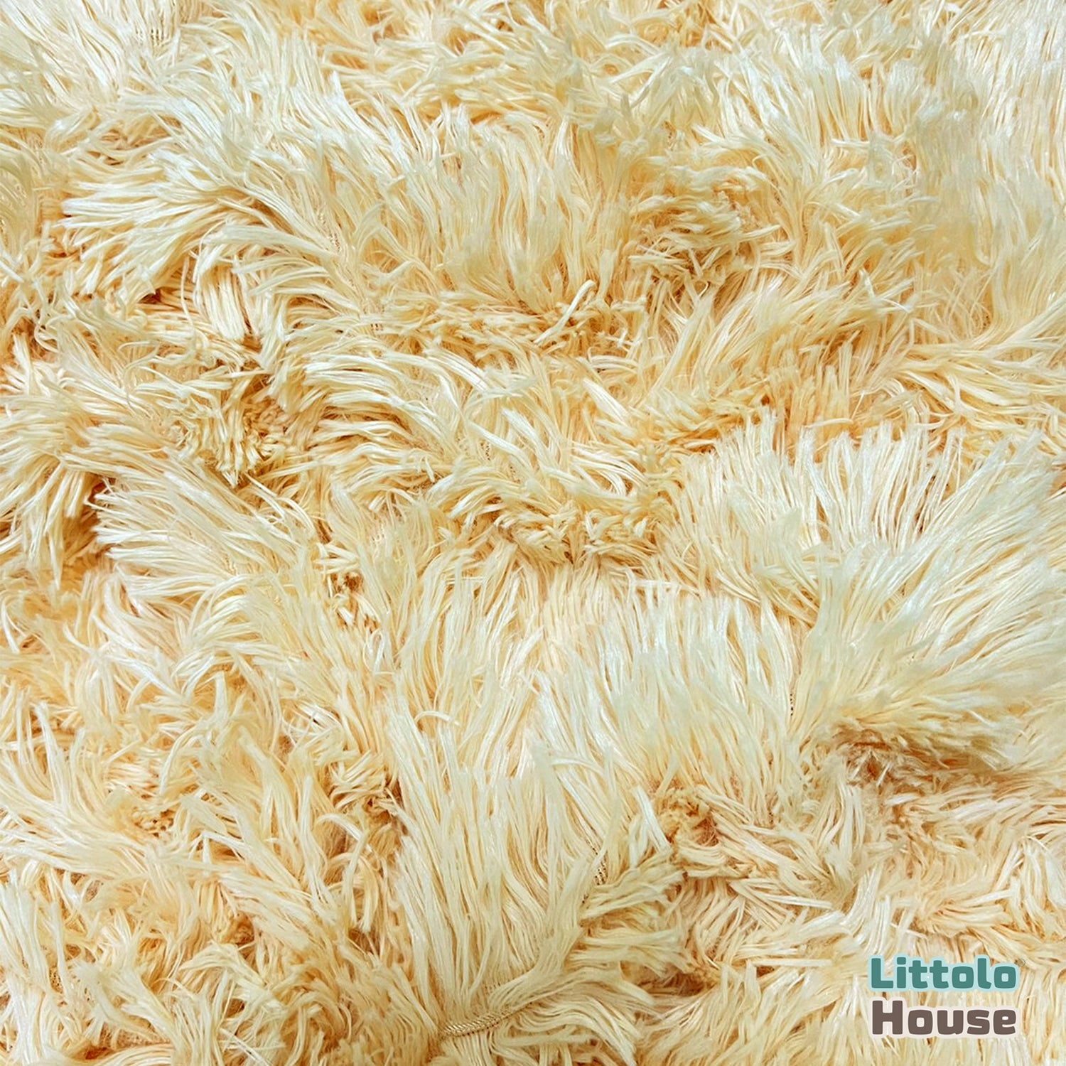 Artificial Fur Fabric FB029 | Cream