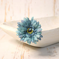 Artificial Sunflower Bouquet Flowers Bunch of 7 | Blue Shades