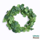 Artificial Eucalyptus Leaf Vine 2 Meters Pack of 1 | Natural Green