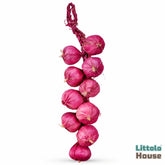 Artificial Onion String D045 | Decorative Add-ons | Pink Purple Shades