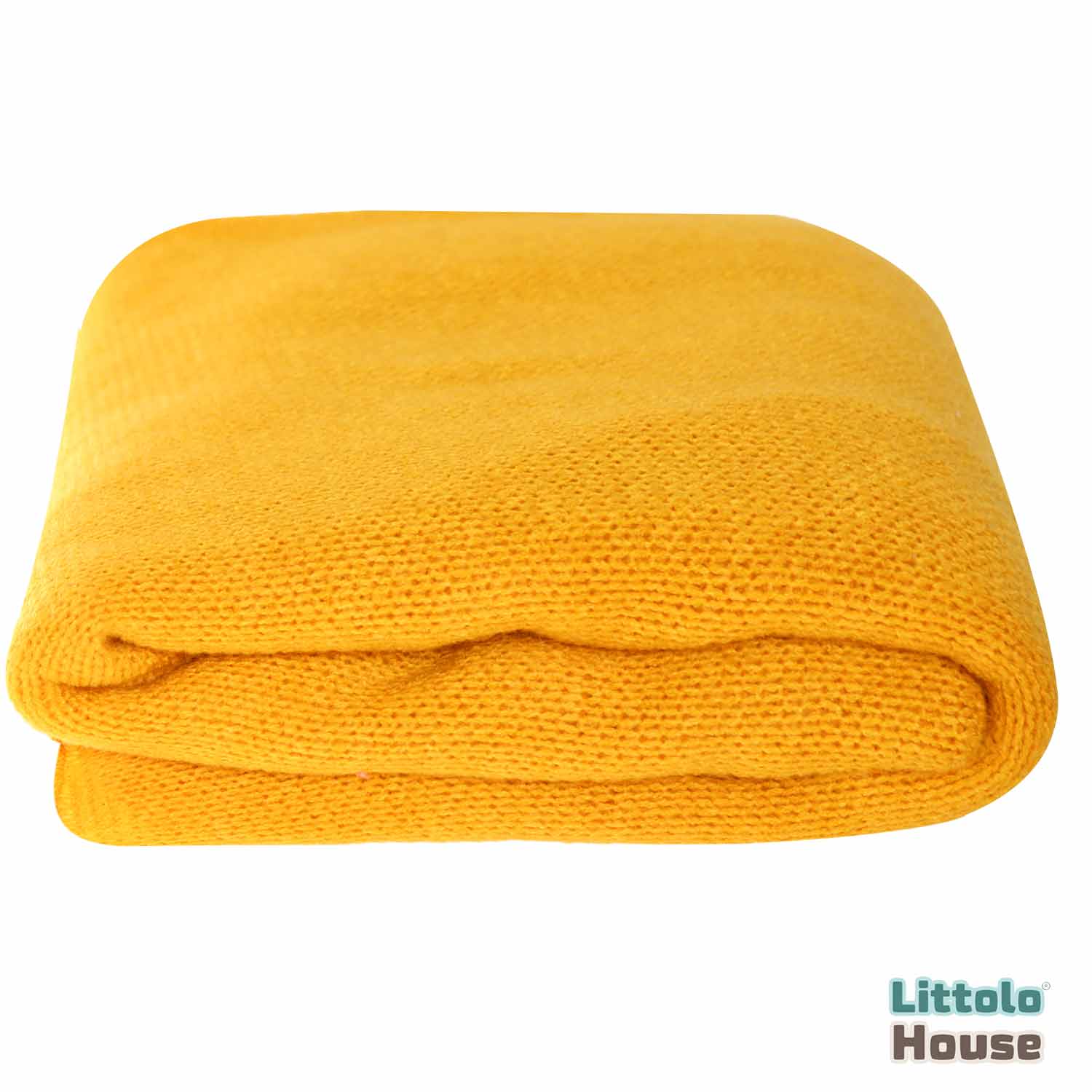 Baby Beanbag Knitted Layer Style 2 L023 | Mustard