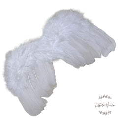 Baby Angel Feather Wings | NB | White-31773