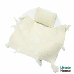 Baby Curly Felt Layer and Posing Aid SR009 | Set of 2 | 1Y | Off White