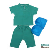Baby Doctor Scrubs O116 | NB | Teal