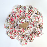 Baby Floral Swaddle Wrap with Hairband SR078 | NB | Pink