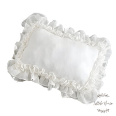 Baby Girl Lace Frill Frock with Bonnet, Posing Aid and Botties SR030 | 4M | White