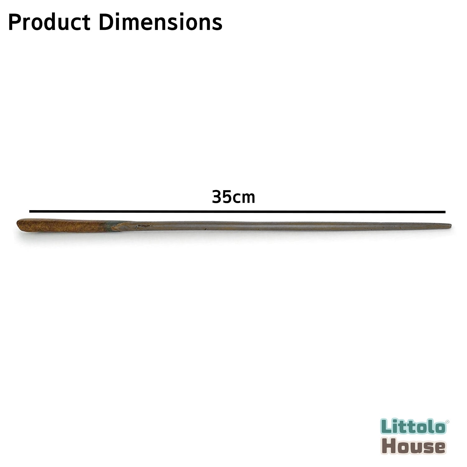 Baby Harry Potter Wand Style 1 | Brown