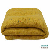 Baby Beanbag Knitted Dotted Layer L023 | Yellow