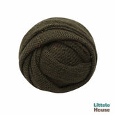 Baby Knitted Dotted Wrap W035 | Mehndi Green