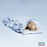 Baby Premium Stretch Fabric Set SR047 | Set of 4 | Sky