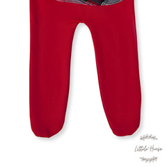 Baby Romper with Sleep Hat O108 | 3M | Red