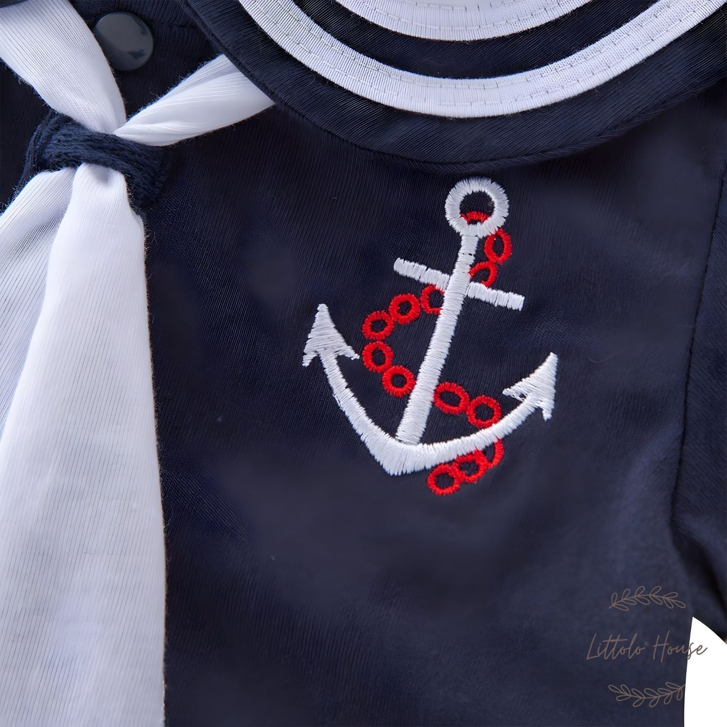 Baby Sailor Costume Outfit O039 | 1Y | Navy Blue