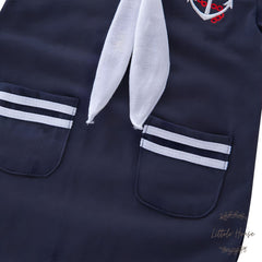 Baby Sailor Costume Outfit O039 | 1Y | Navy Blue