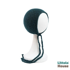 Baby Woolen Bonnet B042 | NB | Bottle Green