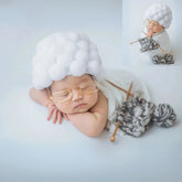 Baby Cosplay Grandma Outfit Set of 5 O101 | 3M | White Grey