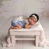 Baby Girl Crochet Rompers Outfit | NB | Baby Blue