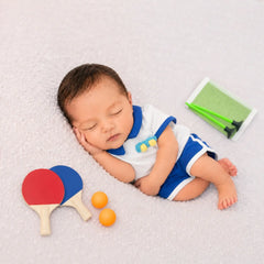 Baby Sports Champion Style Costume O255 | NB | Blue