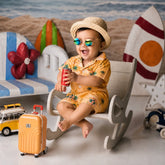 Baby Suitcase | Mango Orange