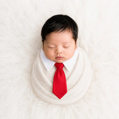 Baby Tie Collar O083 | NB | Red